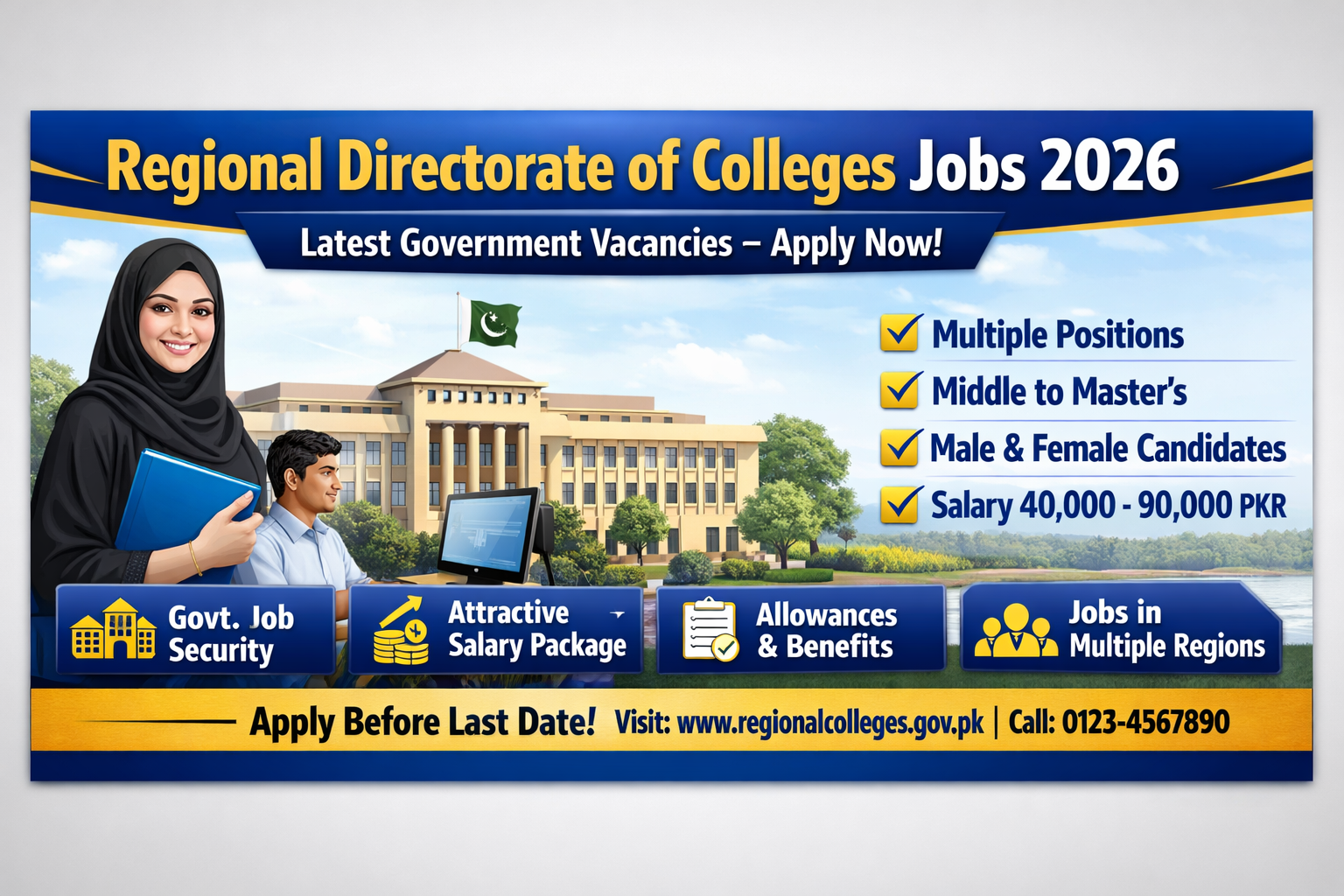 Regional Directorate of Colleges Jobs 2026