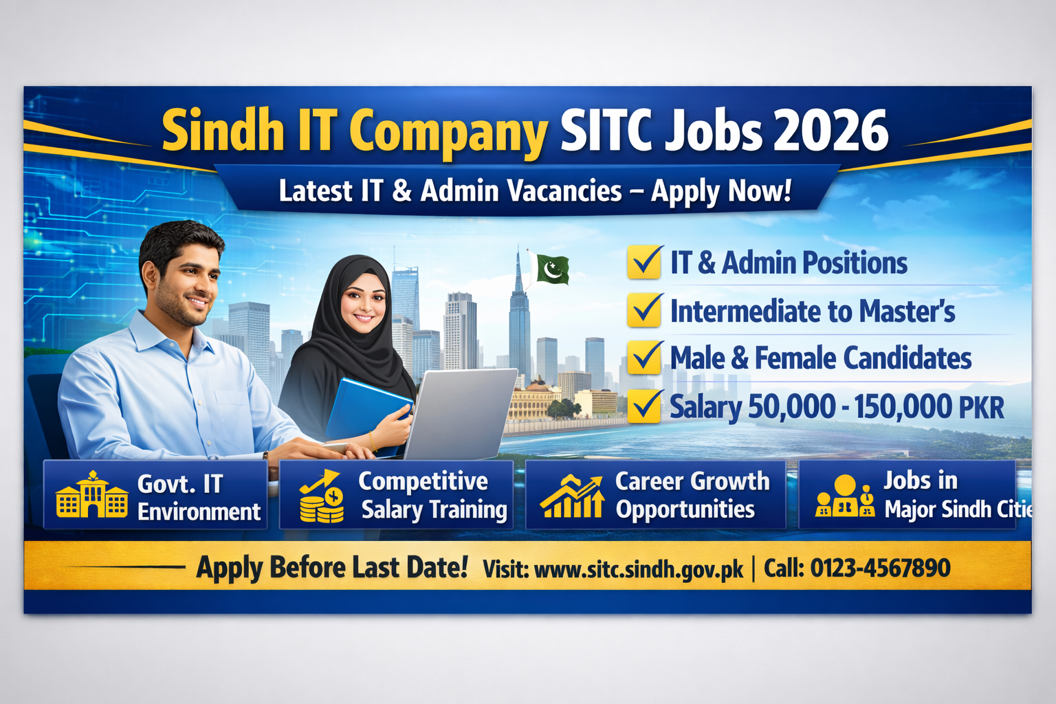 Sindh IT Company SITC Jobs 2026