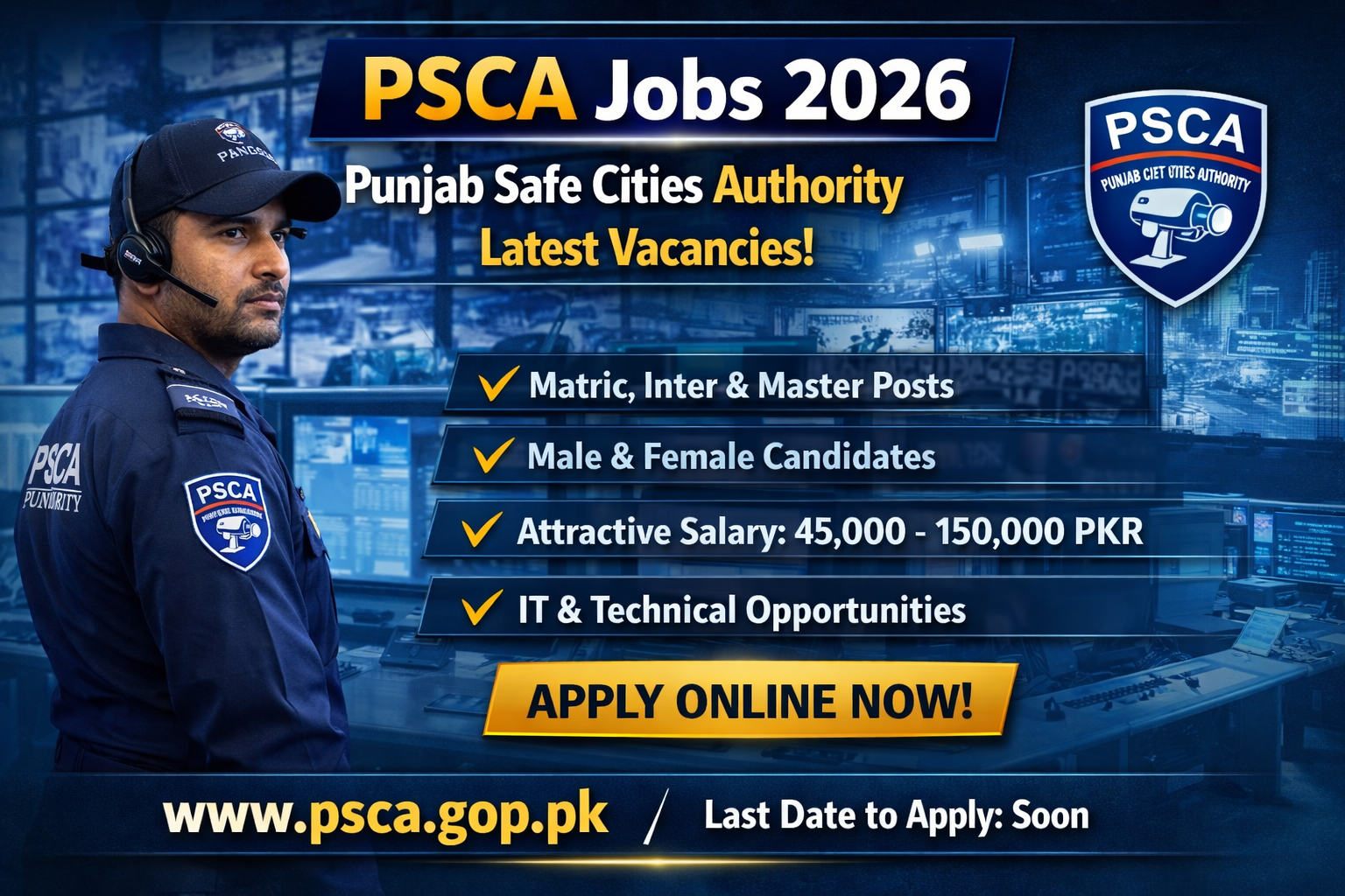 PSCA Jobs 2026